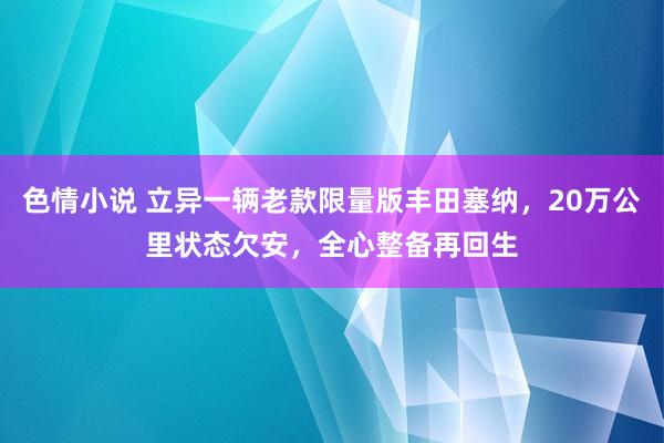 色情小说 立异一辆老款限量版丰田塞纳，20万公里状态欠安，全心整备再回生