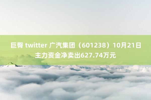 巨臀 twitter 广汽集团（601238）10月21日主力资金净卖出627.74万元