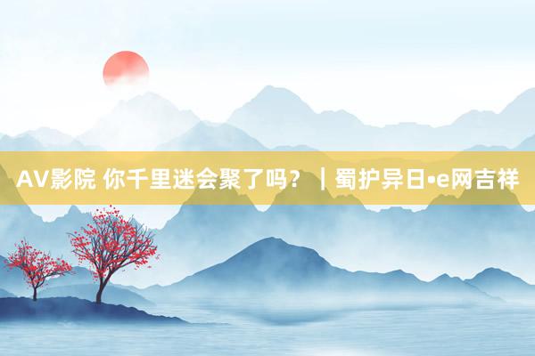 AV影院 你千里迷会聚了吗？｜蜀护异日•e网吉祥